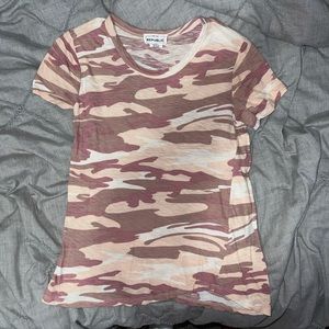 For The Republic pink camo tee